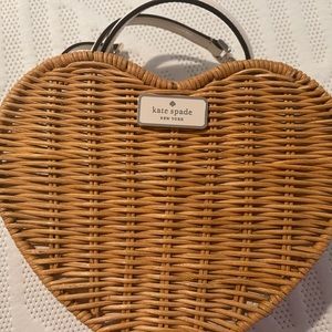 Kate Spade Wicker Heart handbag